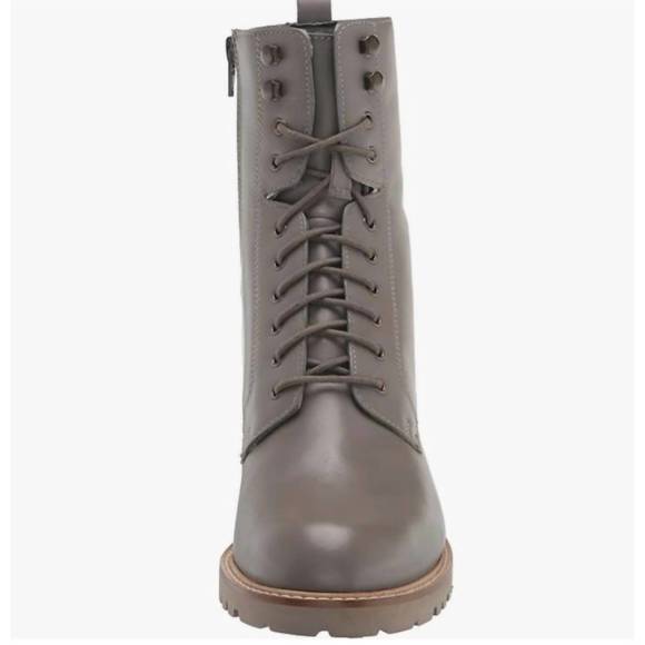 NEW SEYCHELLES combat boots in grey - Picture 2 of 3